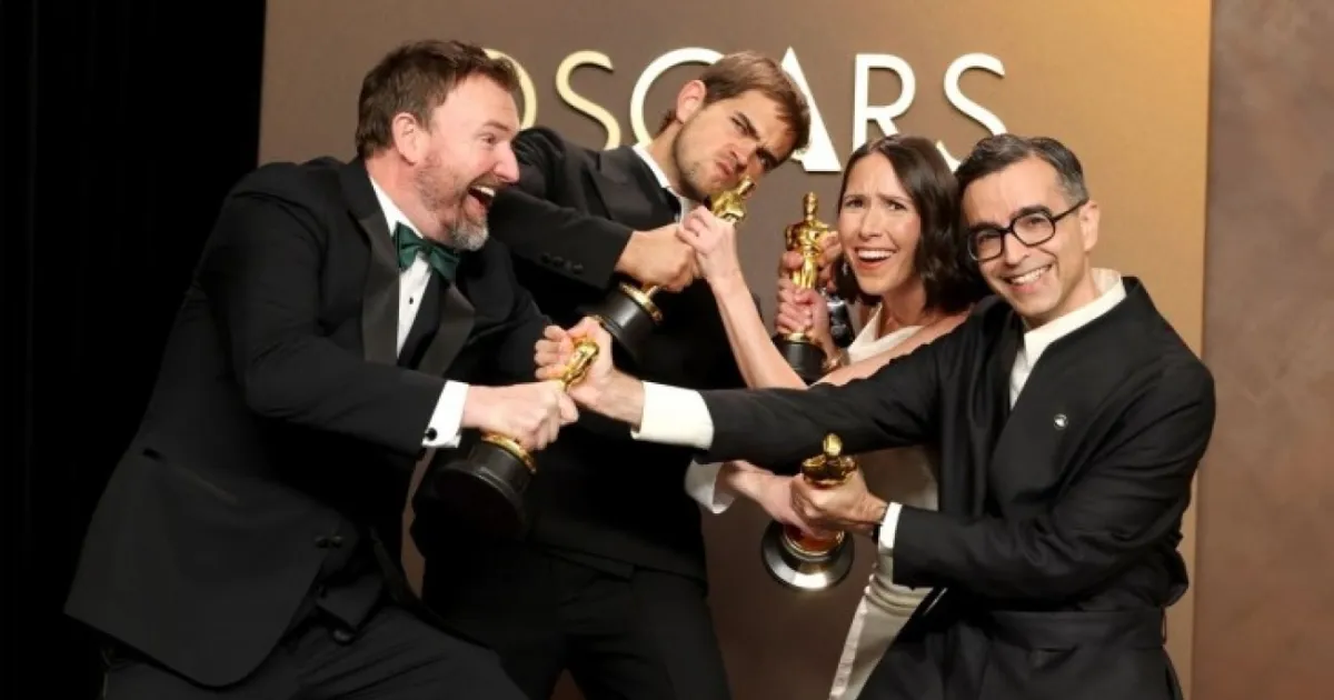 Colman Domingo and Jude Law at amfAR’s Venice Gala