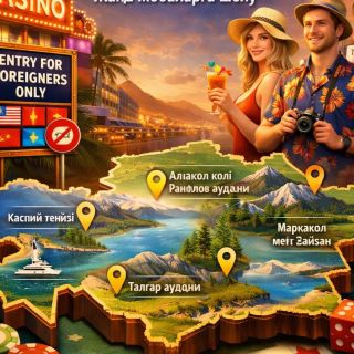 Қазақстанда тек шетелдіктерге арналған жаңа казинолар ашылады: қай өңірлерде орналасады?