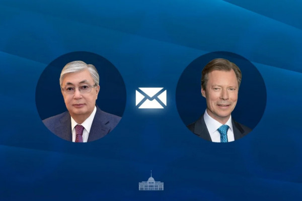 Мемлекет басшысы Люксембургтің Ұлы Герцогін құттықтады