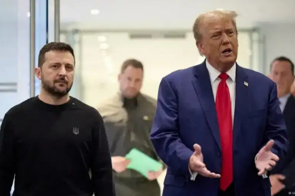 Зеленский Трамппен кездесу үшін АҚШ-қа барды