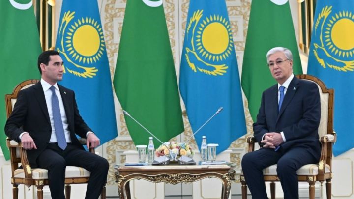Мемлекет басшысы Түрікменстан Президентімен келіссөз жүргізді