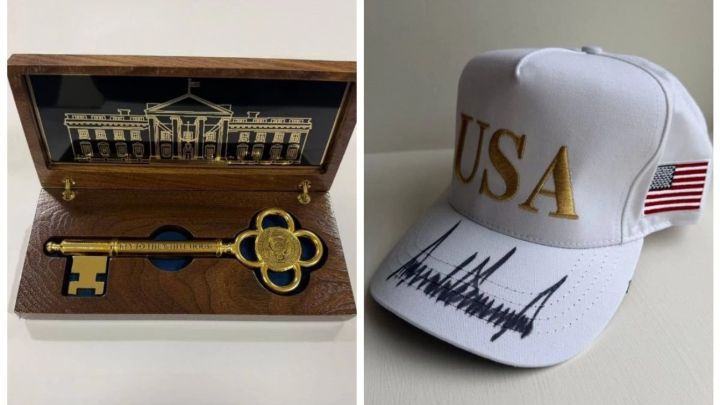 АҚШ президенті Қасым-Жомарт Тоқаевқа Ақ үйдің "кілтін" сыйға тартты