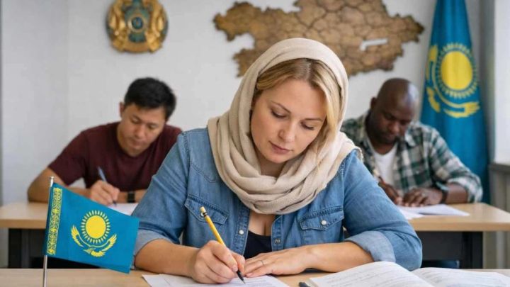 Енді шетелдіктер Қазақстанда тұруға рұқсат алу үшін қазақ тілінен емтихан тапсыруы керек