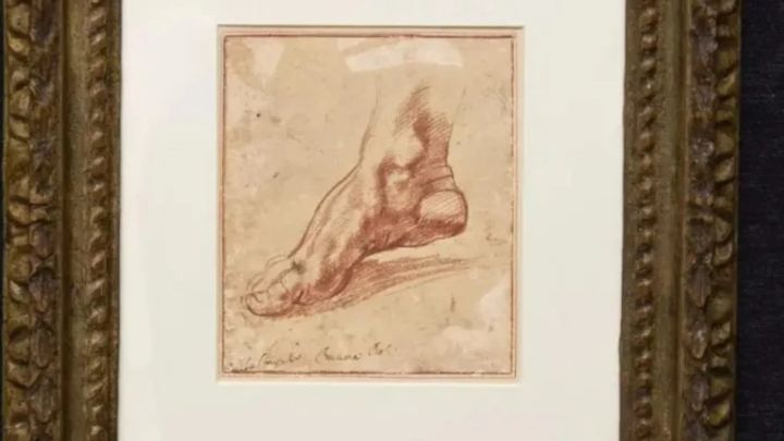 Микеланджело салғанған аяқтың суреті аукционда 23 миллион долларға сатылды