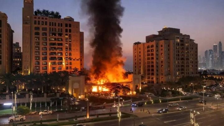 Қазақстандықтардың Дубайдағы баспаналары өртеніп кетті ме?: СІМ жауап берді